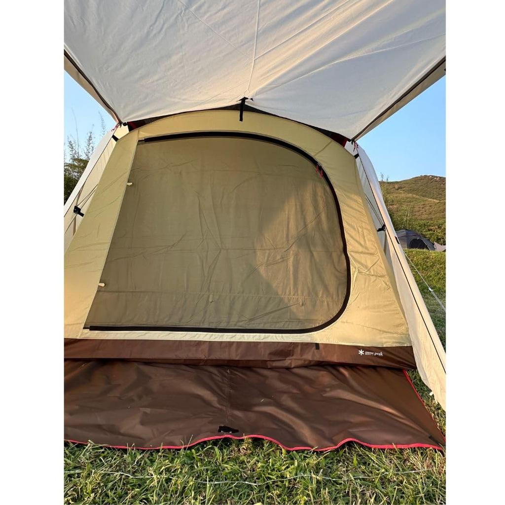 MECH CAMP Tält Vattentätt Underlag med och Förvaring Perfekt för Utomhuscamping inte Peak Breeze Heltäckande Lakan, Tillbehör, Markskydd, Öljettringar, Påse,