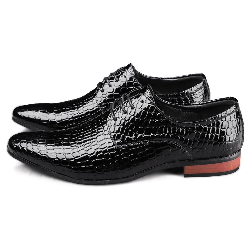 

Модная мужская обувь с острым носком, мужская повседневная обувь с индивидуальностью, кожаные мужские туфли без застежек, горячая распродажа, новые мужские кожаные формальные туфли 47 чёрный
