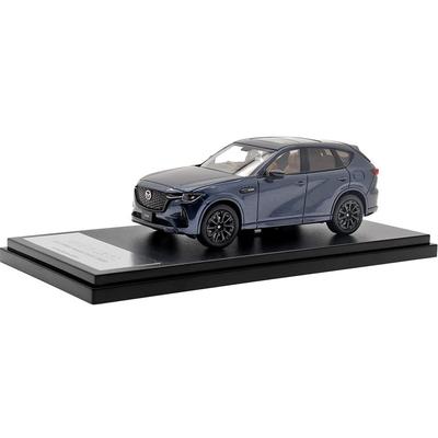 INTERALLIED Hi Story 1/43 Mazda CX-60 XD-HYBRID Premium Sports 2022 Deep Crystal Blue Mica Diecast Model