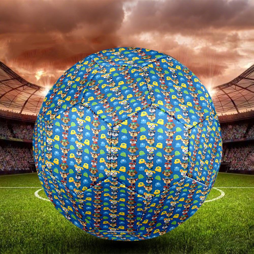 PAW Patrol Print Size 5 Soccer Ball, Standard Match Football for Sports Game and Team Practice, Ideal Gift for Soccer Fans