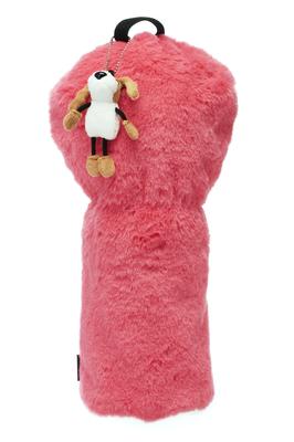 MU SPORTS 2023SS Fluffy Boa Paw Headcover 703J2502/Pink/FREE