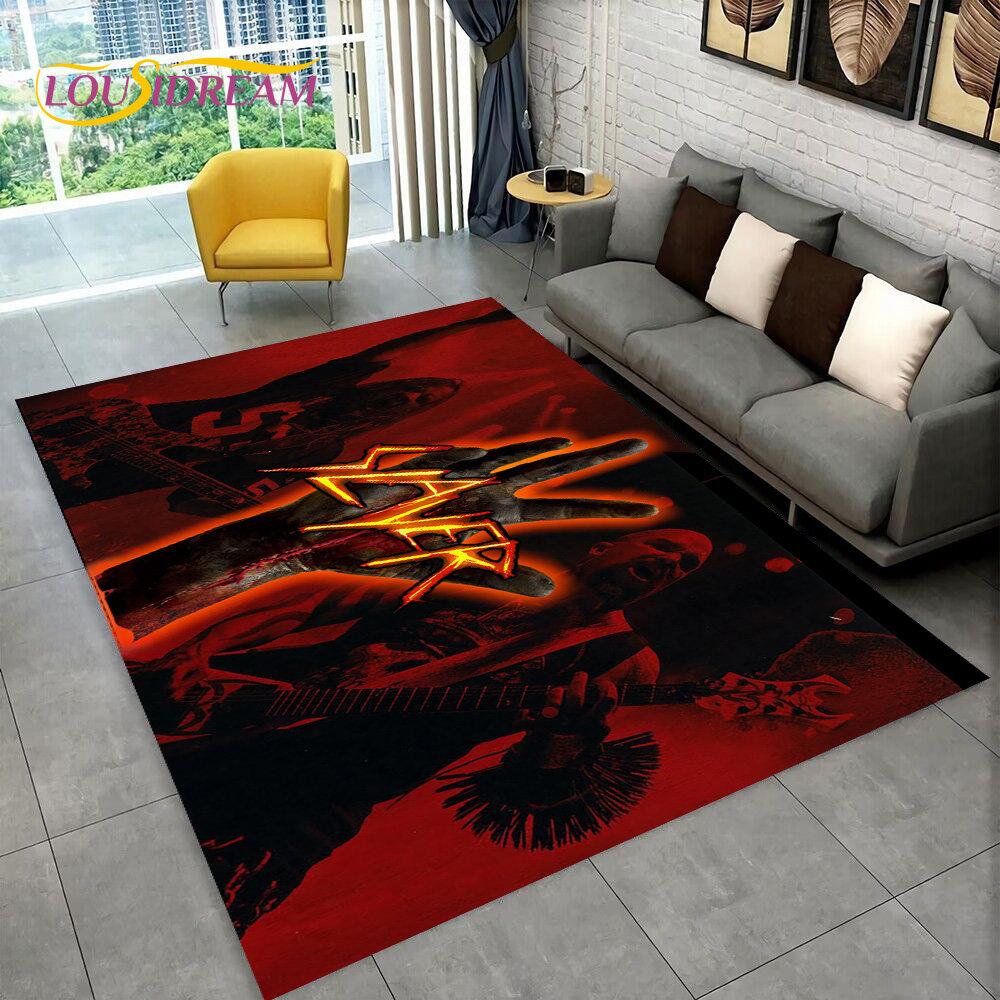 

Slayer Heavy Metal Band Музичний килимок, килимок для дому, вітальні, спальні, дивана, придверний килимок, діти грають, нековзний килимок 40cm x 60cm