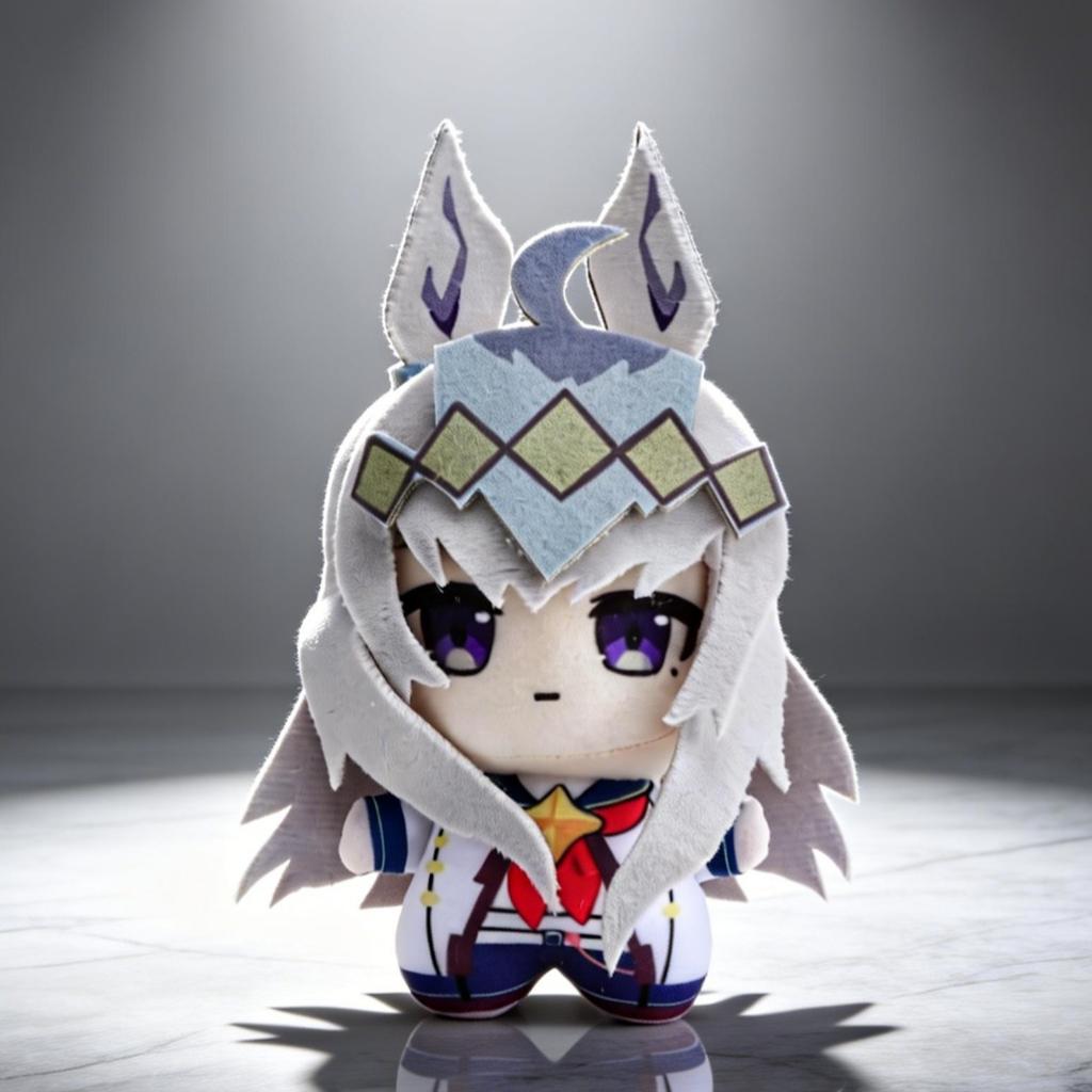 Kawaii Uma Musume Plush Toy Anime Pretty Oguri Cap Character Maruzensky Toys Oguri Cap Game Character Doll Birthday Xmas Gift