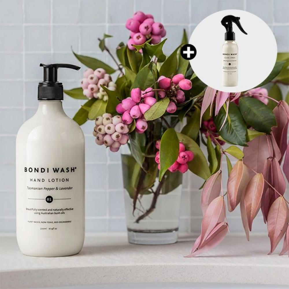 Bondi Wash Hand Lotion Tasmanian Pepper Lavender 500ml Single option