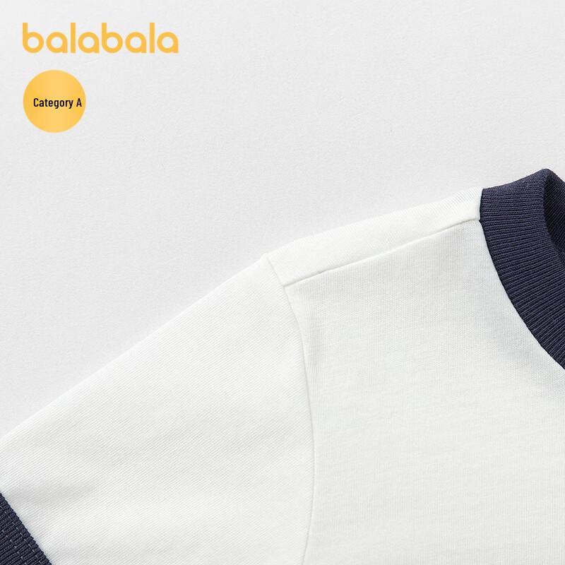 Balabala Boys' Short Sleeve Cartoon Print T-Shirt