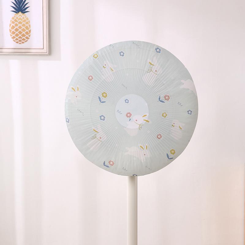 

PEVA Fan Dust Cover, Universal & Washable Dustproof Cover for Table and Floor Fans 45 cm Diameter