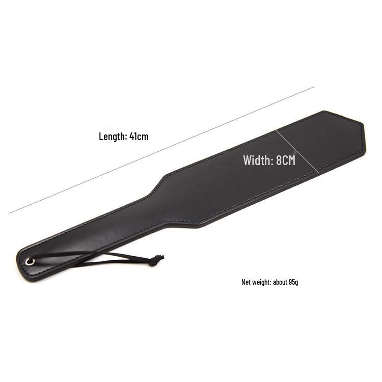 Kinky Leather Paddle SP: Large Hand Paddle Spanking Ruler for Men & Women - BDSM Passion Whip