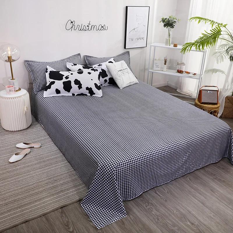 Cow Stripe Comforter Cover With Pillowcases Bedding Warm Comfortable Double Single ,Pillowcase Duvet Cover Sets Polyester