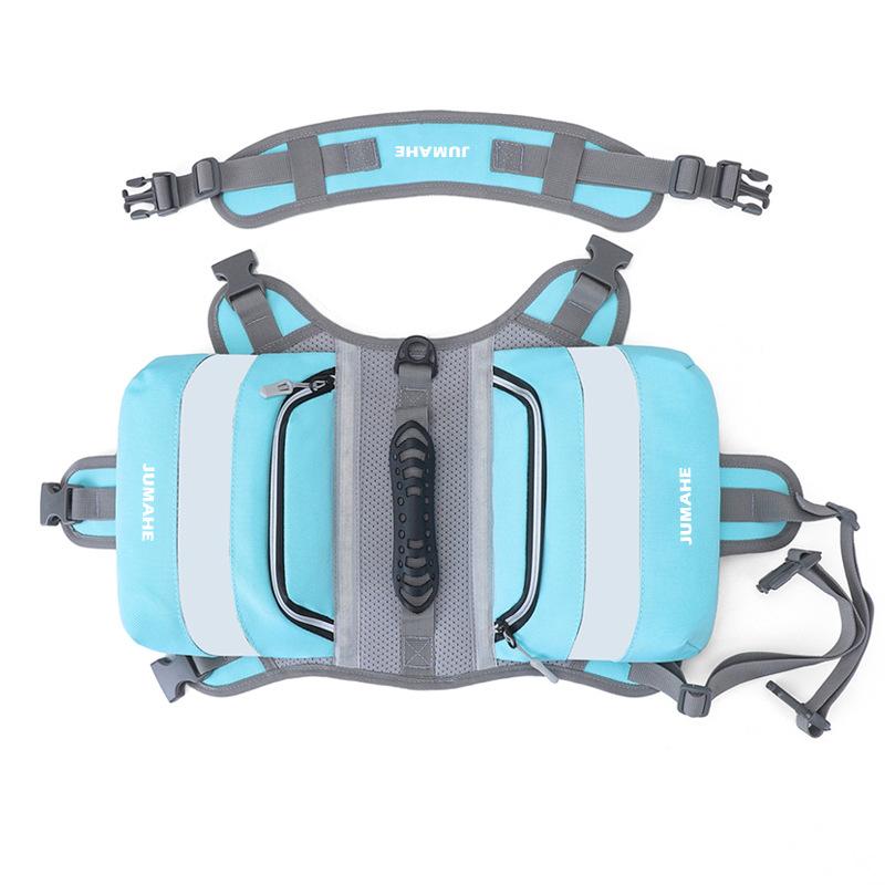 New Model, Pet Dog Self-backpack, Medium and Large Dog Self-carried Snack Dog Food Backpack When Going Out