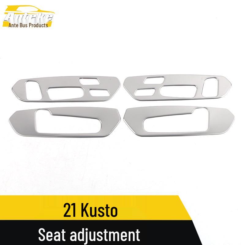 Sequin Decorative Stickers for 21 Kustu Seat Adjustment Switch Buttons