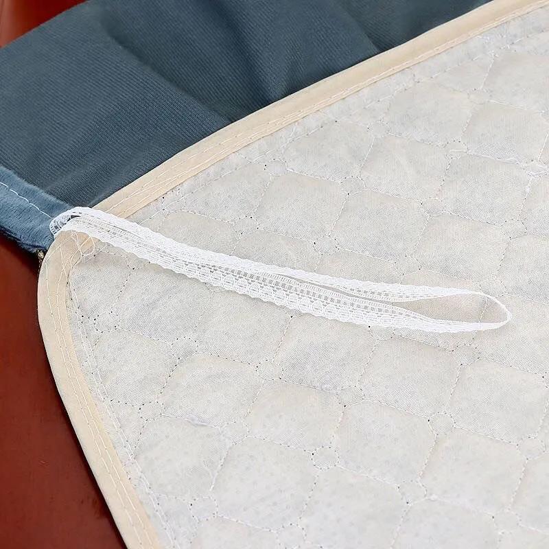 Soft Solid Color Chair Cushion Household Cushion Four Seasons Universal Non-slip Padded Quilted Cushion Stool Cushion