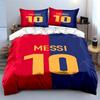 Red-blue split, "Messi 10". Bedding sets Duvet cover sets Duvet covers Pillowcases(1 * Duvet Cover 2 * Pillowcases, without duvet insert)