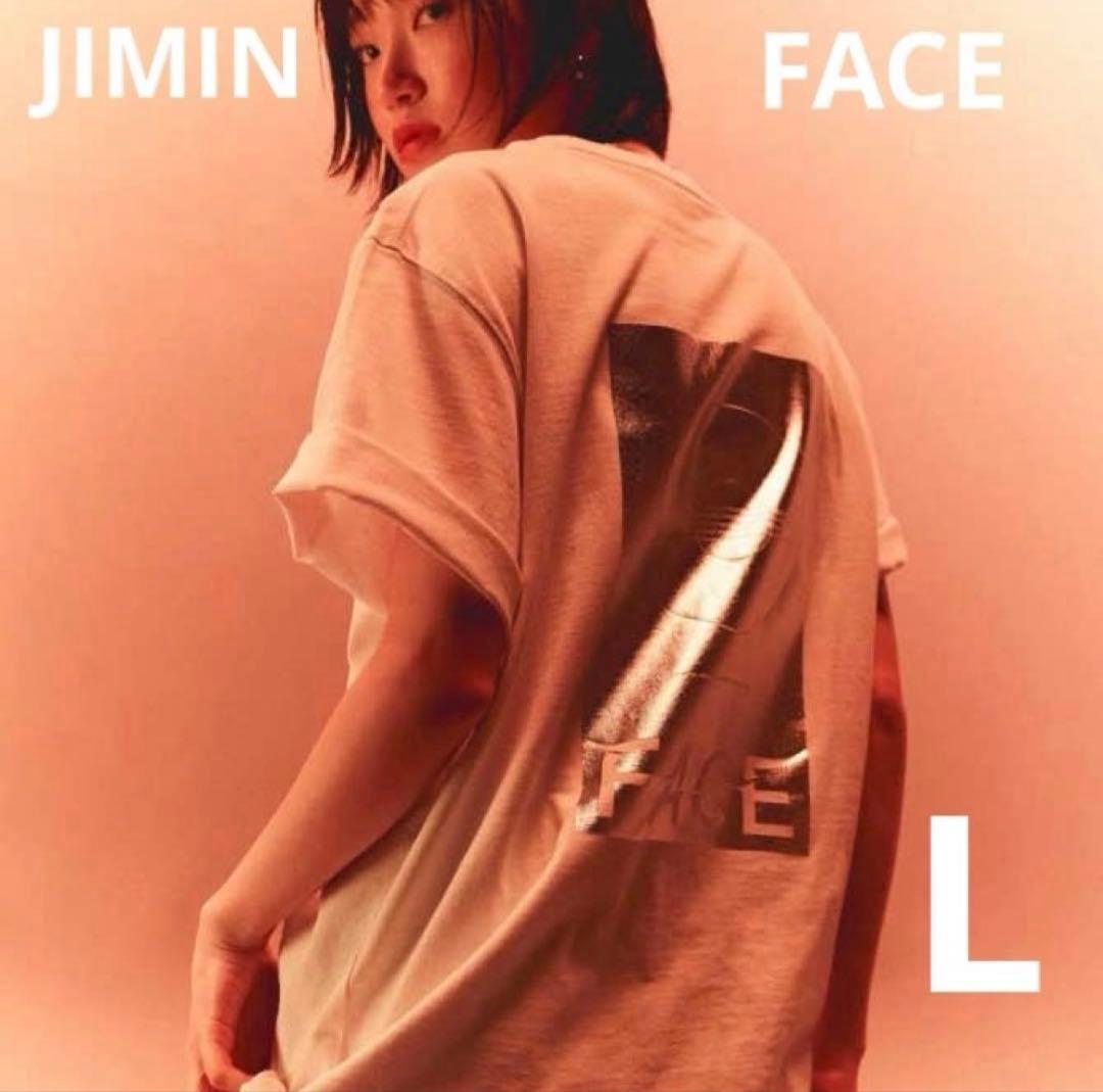 [USED] JIMIN FACE T-Shirt, Size L, Official Jimin (BTS)