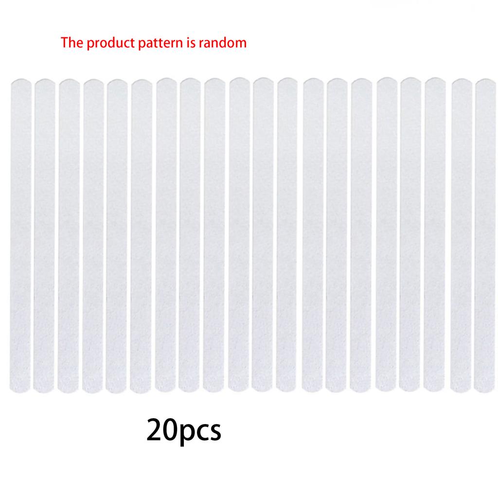 5/10/20 Pcs Anti Slip Strips Shower Stickers Colored Non Slip Bath Safety Strips for Bathtub Shower Stairs Floor