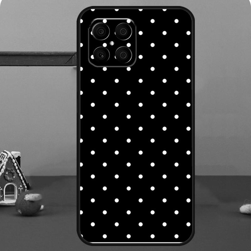 

Polka Dots Art Case For Honor Magic 7 Lite 6 8 Pro Honor 400 200 70 90 X8c X8b X9a X9b X9c X9d Win RT Cover Honor 70