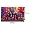 Retro Disco Themed Birthday Party And Dance Hall Decoration Background Banner