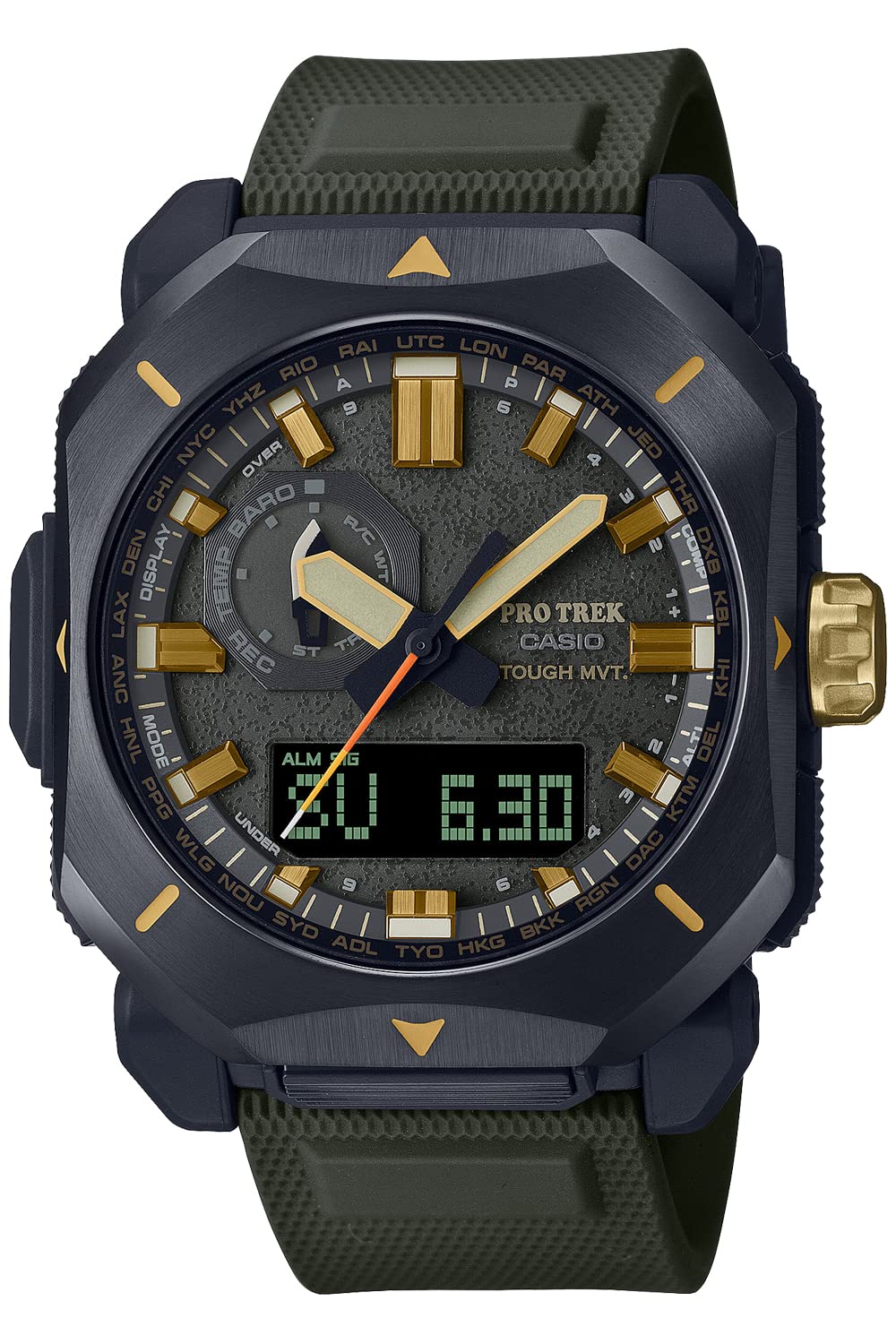 

Protrek Watch Climber Line Solar Biomass Plastic Green [Casio] [] Radio-controlled PRW-6900Y-3JF Men s