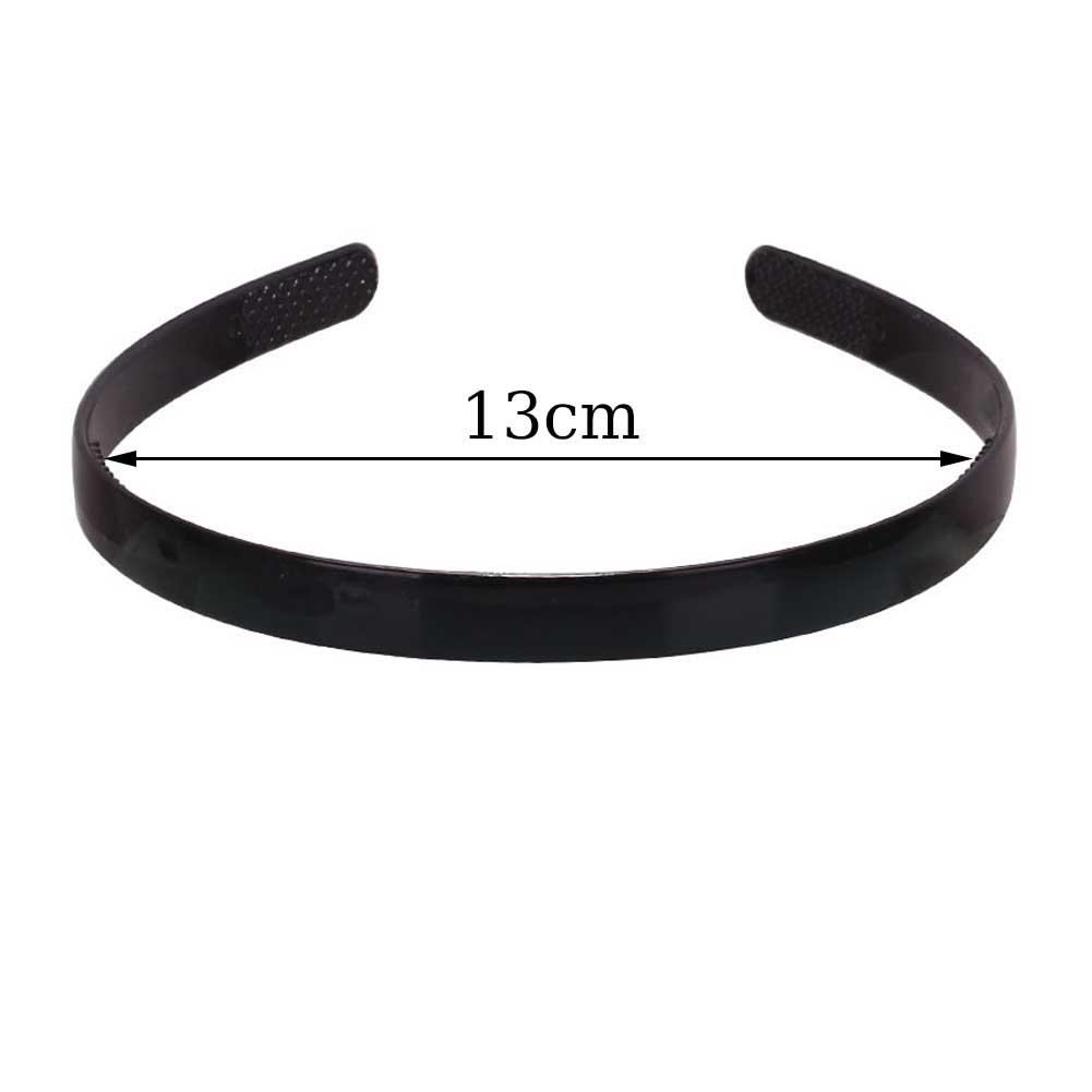 Elegant Black Hairbands For Women Trendy Toothed Non-slip Hair Hoop Hair Accessories Girl Face Wash Sports Headbands Headwear