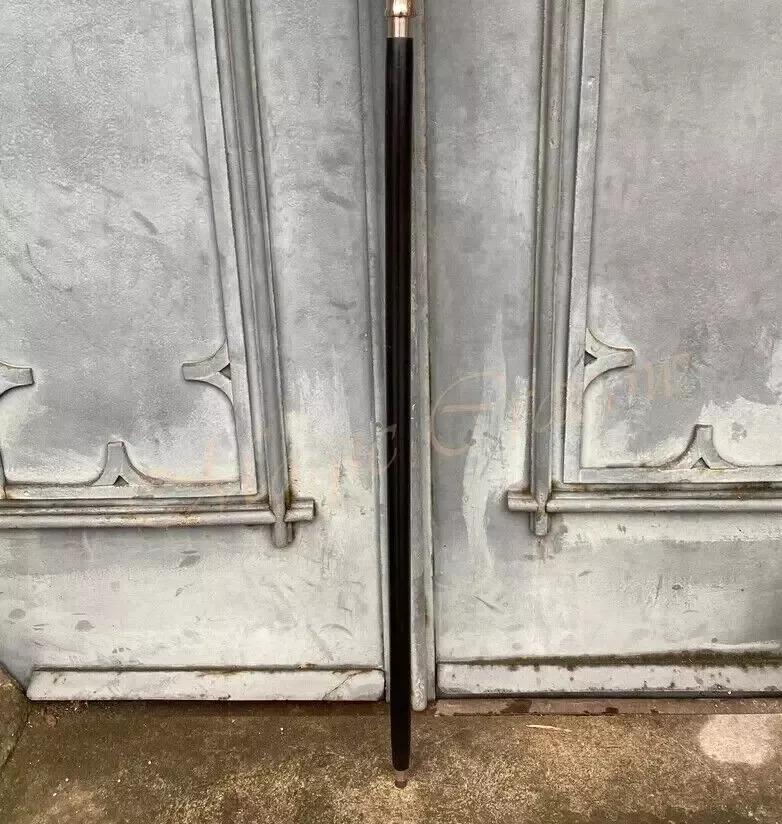 Antique Walking Stick, Wooden Cane, Classic Handle