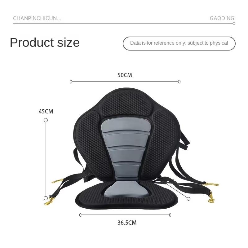 Convenient Back Seat Kayak Paddle Board Back Seat Adjustable Seat Quick-drying EVA Material Comfortable and Durable Zinc