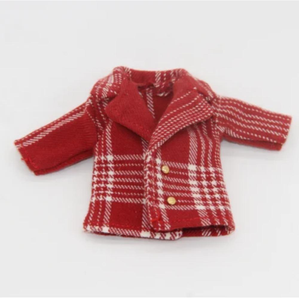Ob11 Blazer Plaid Windbreaker Molly Baby Clothes 12 Points BJD Set For Obitsu11 GSC Molly 1/12 Doll Clothes Doll Accessories