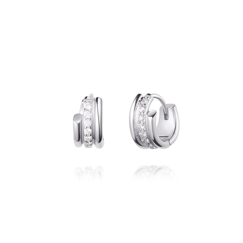 STONEHENGE Silver Earrings Sa25B32A