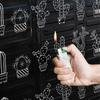 Foldable Gas Stove Oil Baffle Anti Splatter Heat-resistant Gas Stove Insulation Board Aluminum Foil Oil Baffle