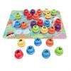 Alphabet Playdough Stamp DIY Clay Stamps Children Educational Toy with Activity Playmat