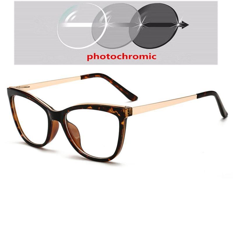Fashion Cat Eye Anti Blue Light Glasses Women Spring Leg Prescription Eyeglasses Female 0 To -6 0 Diopter