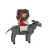 MOC Jesus rode the donkey into Jerusalem Building Block Model Christianity Son of God Jesus Bricks Kids Educational Assemble Toy