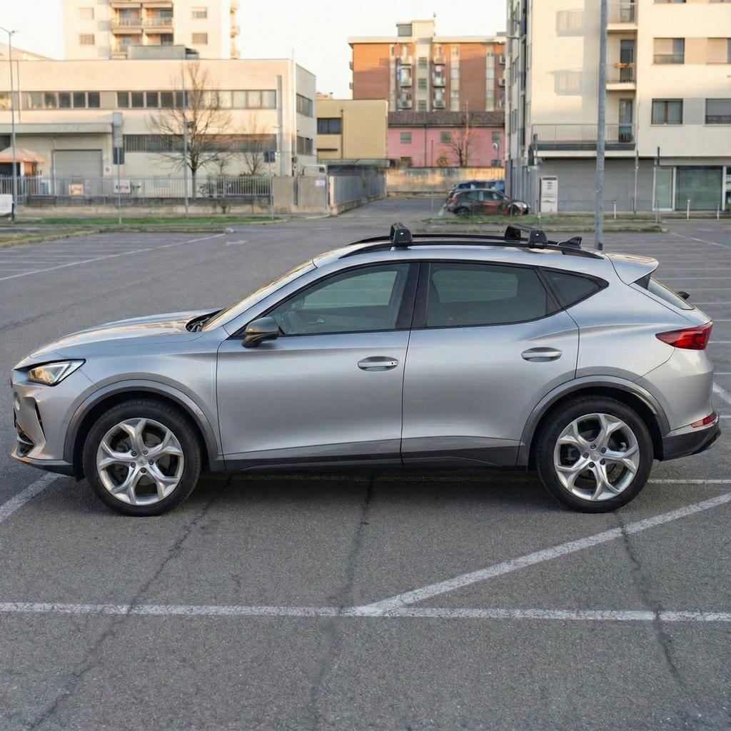 Bagażnik Dachowy Na Relingi Klasyczne Do Cupra Formentor 2021- Lekki Czarny