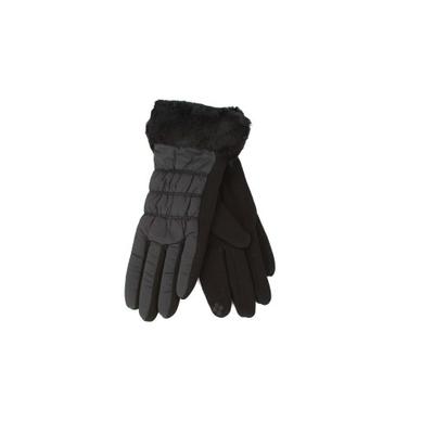 Womens/Ladies Giselle Faux Fur Cuff Gloves