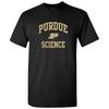 Purdue Boilermakers Arch Logo Science T-Shirt - Black