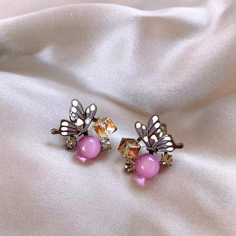 

Модные серьги-подвески для женщин розовый