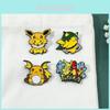 תג מתכת חמוד מצויר פיקאצ'ו פוקימון לאוהבי חיות מחמד אביזר סיכה יצירתי ומסוגנן