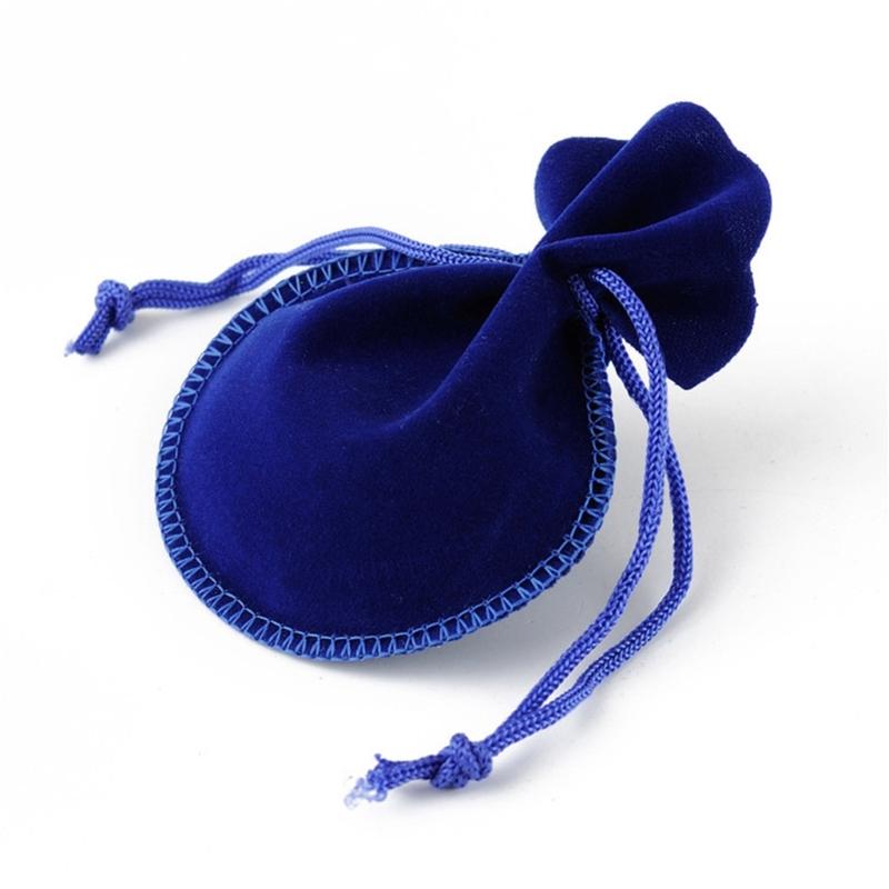 10 szt. Mini Kostki do Biżuterii Torebka na Karty Torebka na Prezenty Woreczek ze Sznurkiem Torebka do Wróżb Runami Torebka na Karty Tarota Woreczek Flanelowy do Przechowywania Kart do Gry