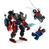 LEGO Marvel 76337 Le Robot de Miles Morales contre Spider-Man 2099 - Jouet dès 6 ans