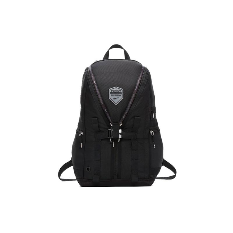 Nike Polyester Basketball Backpack Regular Unisex Black Casual BA5987-010
