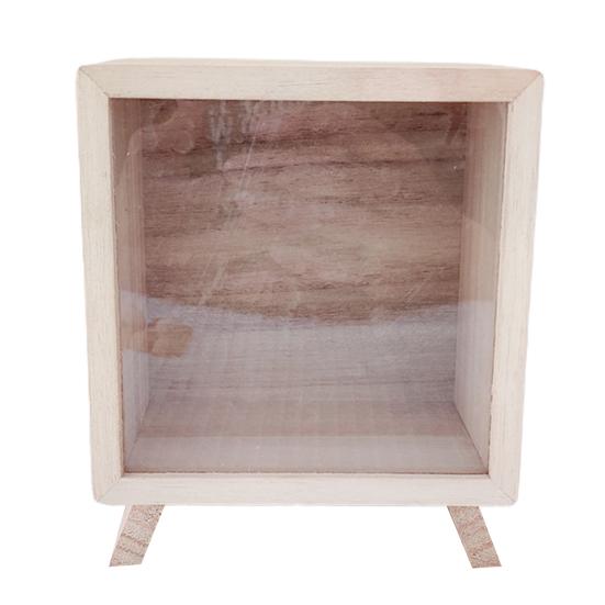 

Piggy Bank Compact Large Capacity Nordic Style Wooden Kids Money Saving Bank for Daily Use 4