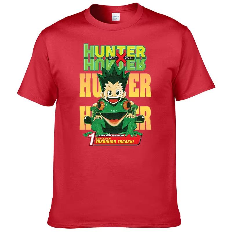 

Anime Hunter X Hunter Anime Tshirt 2023 Summer New Cotton Tshirt Casual Harajuku Street Apparel Casual Short Sleeve Top Ins 4XL