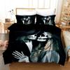 3D Print Halloween Skulls Roupa De Cama Bedclothes Happy Halloween Quilt Cover Set Cover Us Queen 228X228Cm Bed Set Drop Ship