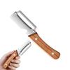 Stainless Steel Fruit Peeler Wooden Handle Paring Knife Planer Household Fruits Vegetables Scraping Tools with Bottle Opener