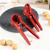 Sparge Nuci Heavy Duty Aluminiu Aliaj Decojitor pentru Nuci Avelane Pecan Mâner Ergonomic Antiderapant Instrument de Crăpat Castane