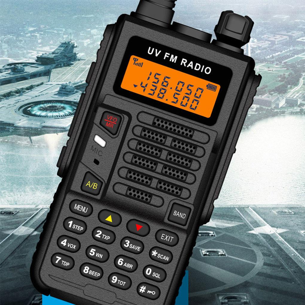 UV-X5 Plus Walkie Talkie With High Power And Long Standby Time For Reliable Communication Safe
