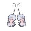 1/2Pcs The Summer Hikaru Died Tsuji Nakayoshi Keychain Anime Acrylic Pull-Out Tear Keyring Creative Key Holder Phone Pendant