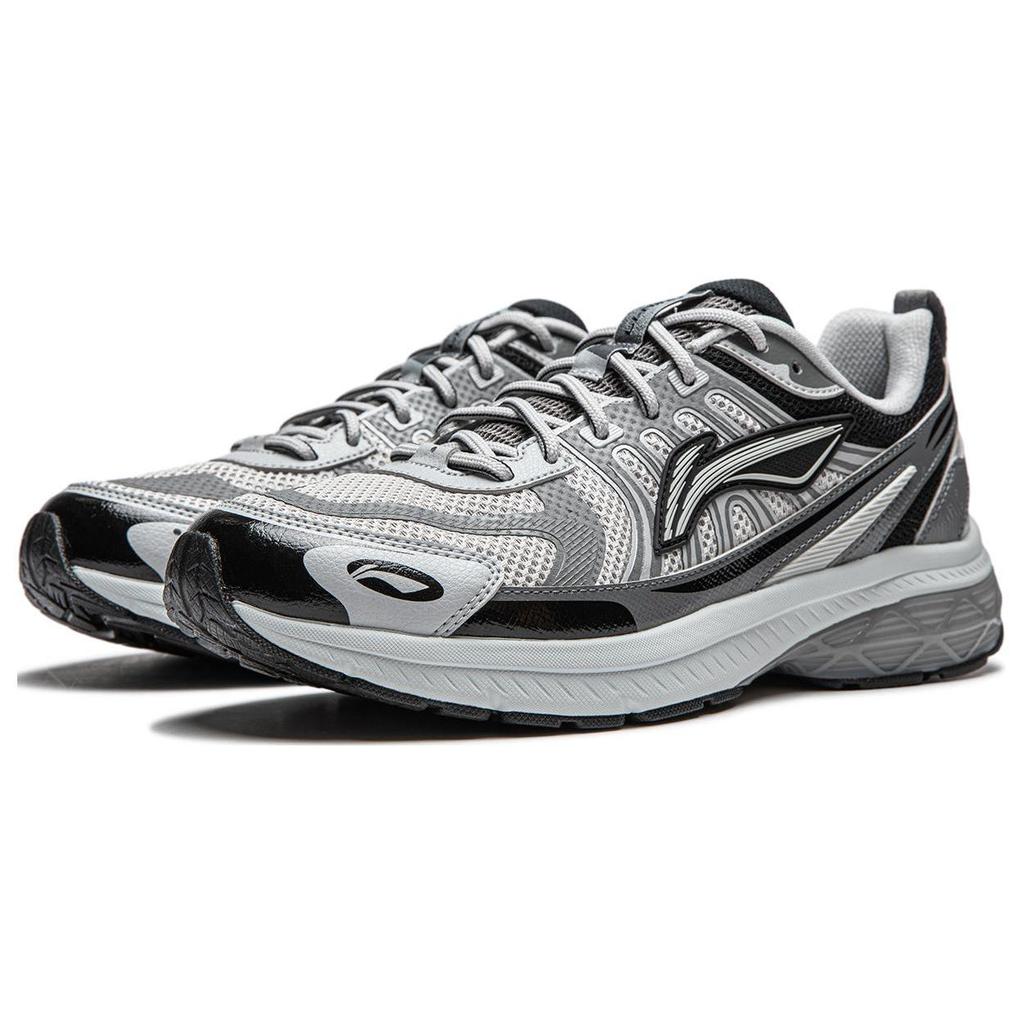 Li Ning Fuyao 1.0 V3 Amortyzujące Niskie Codzienne Buty do Biegania Męskie Szare ARXU003-1