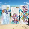 P-Puyo-ES Game P-Puyo-ES Towel For Outdoor Camping Beach Towel Super Absorbent Quick-Drying Summer Towel