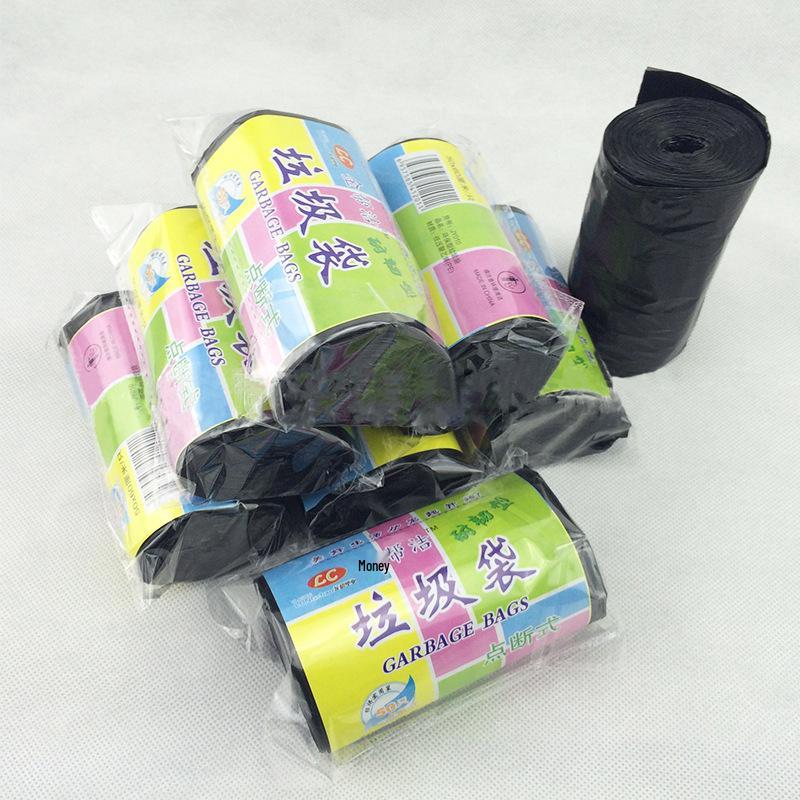 Thickened Flat Mouth Disposable Garbage Bags - 45x50cm - Colorful Kitchen & Living Room Use
