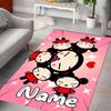Custom Personalization Pucca Area Rug - Perfect For Kitchen, Bathroom,Laundry Room Decor Large Size Available,Gift All Seasons