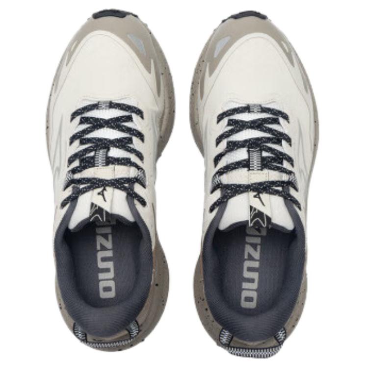 Mizuno Wave Solar V2 Sports Casual Shock Absorption Wear-Resistant Breathable Low-Top Dad Shoes Unisex Sneaker White D1GH241802